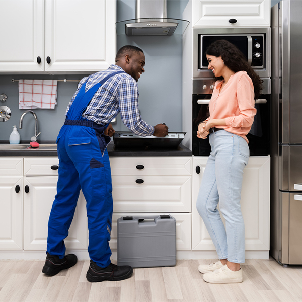 can you provide an estimate for cooktop repair before beginning any work in Plummer